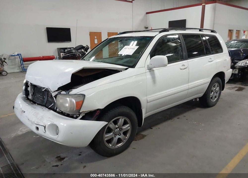 2006 TOYOTA HIGHLANDER V6 VIN: JTEEP21A960182354