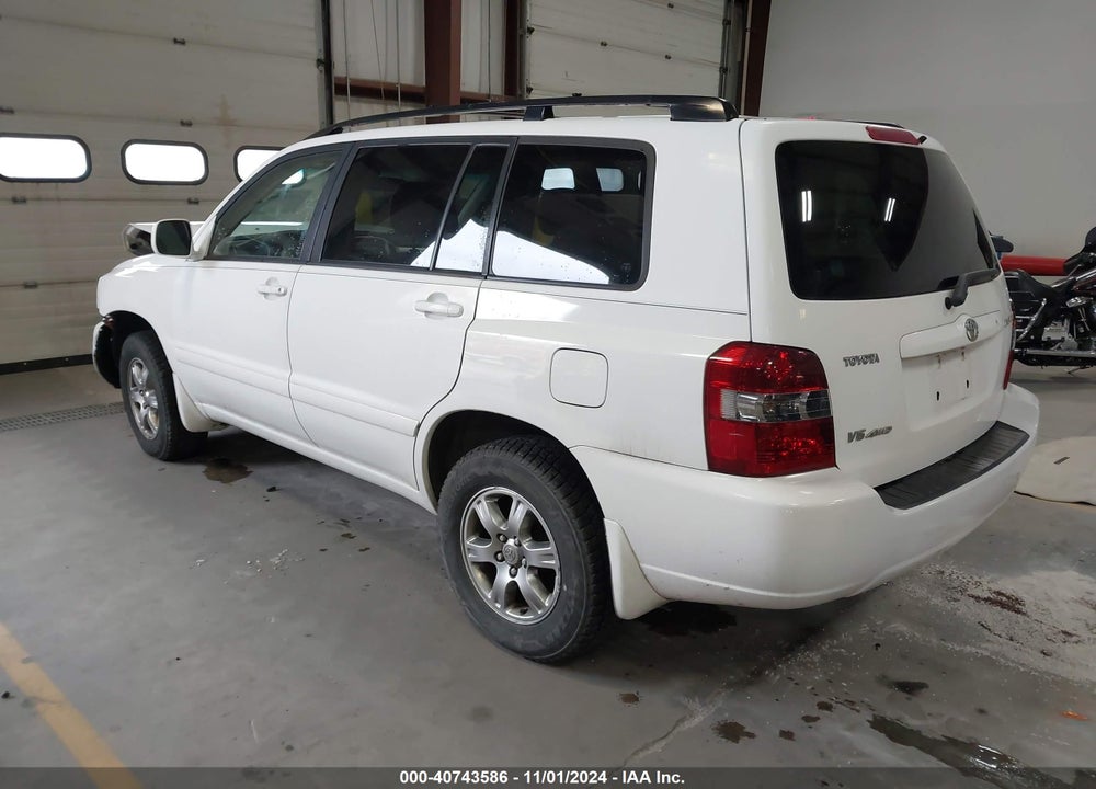2006 TOYOTA HIGHLANDER V6 VIN: JTEEP21A960182354
