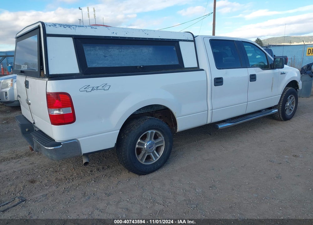 2006 FORD F-150 FX4/LARIAT/XLT VIN: 1FTPW14V96FA69851