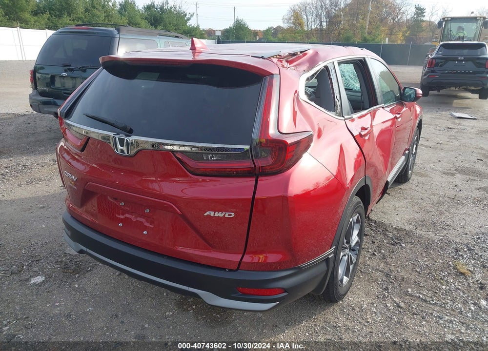 2022 HONDA CR-V AWD EX-L VIN: 7FARW2H84NE053213