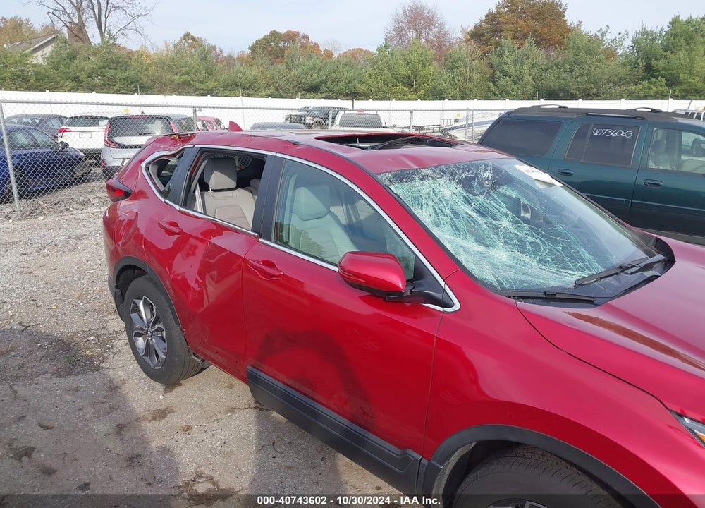 2022 HONDA CR-V AWD EX-L VIN: 7FARW2H84NE053213