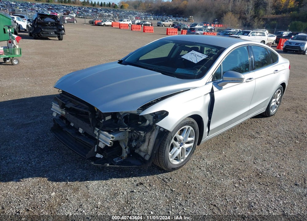 2016 FORD FUSION SE VIN: 3FA6P0H7XGR299228