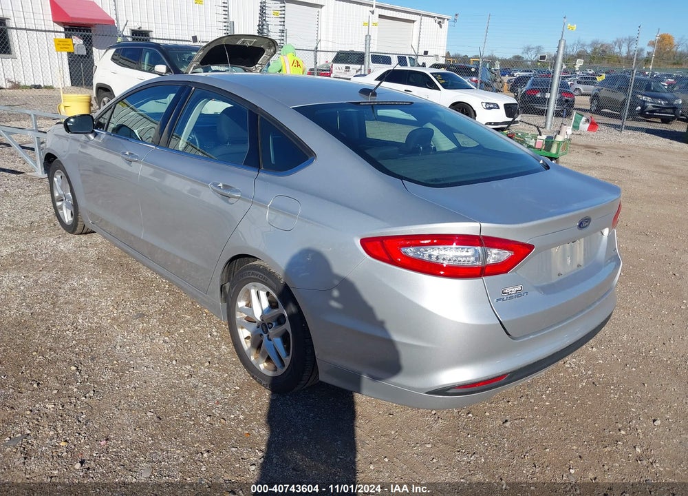 2016 FORD FUSION SE VIN: 3FA6P0H7XGR299228