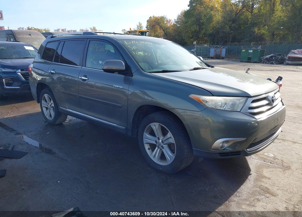 2013 TOYOTA HIGHLANDER LIMITED V6 VIN: 5TDDK3EH4DS264143