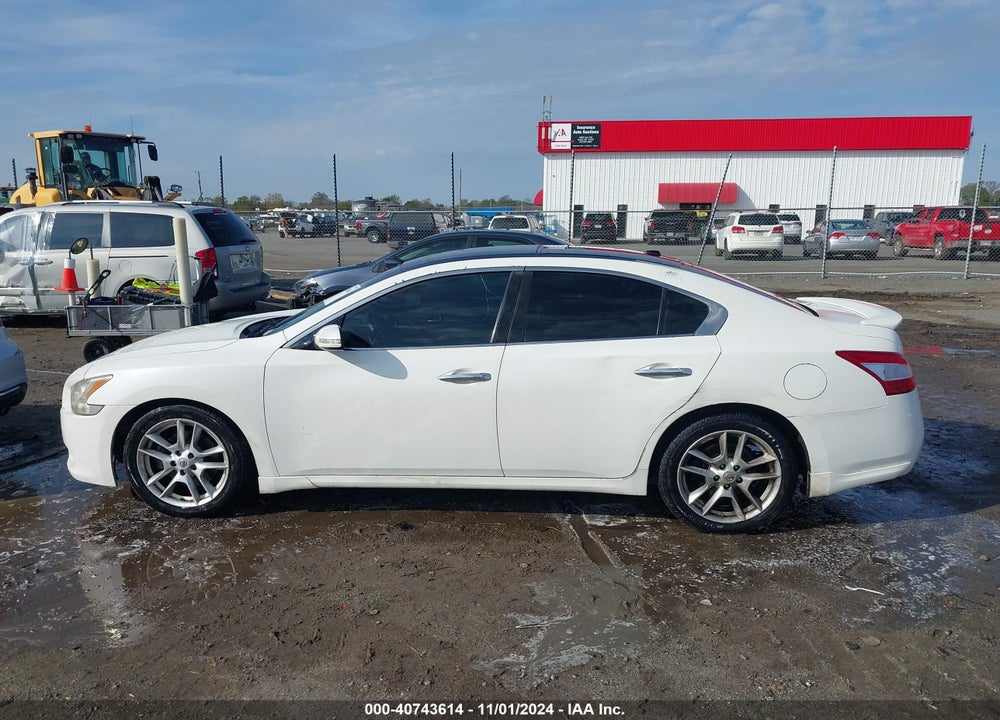2009 NISSAN MAXIMA 3.5 SV VIN: 1N4AA51E99C857475