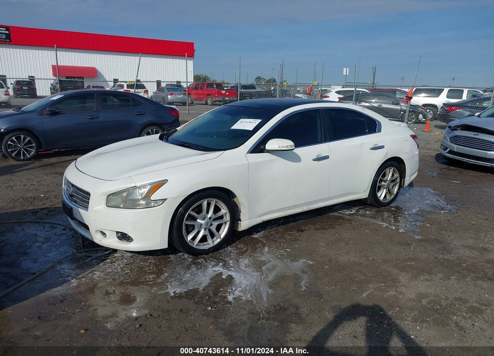 2009 NISSAN MAXIMA 3.5 SV VIN: 1N4AA51E99C857475