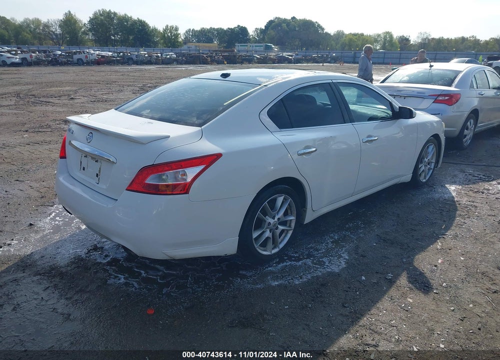 2009 NISSAN MAXIMA 3.5 SV VIN: 1N4AA51E99C857475