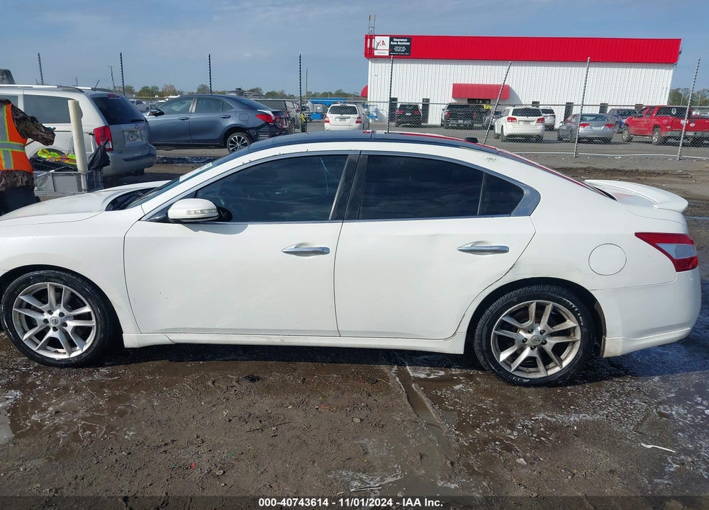 2009 NISSAN MAXIMA 3.5 SV VIN: 1N4AA51E99C857475