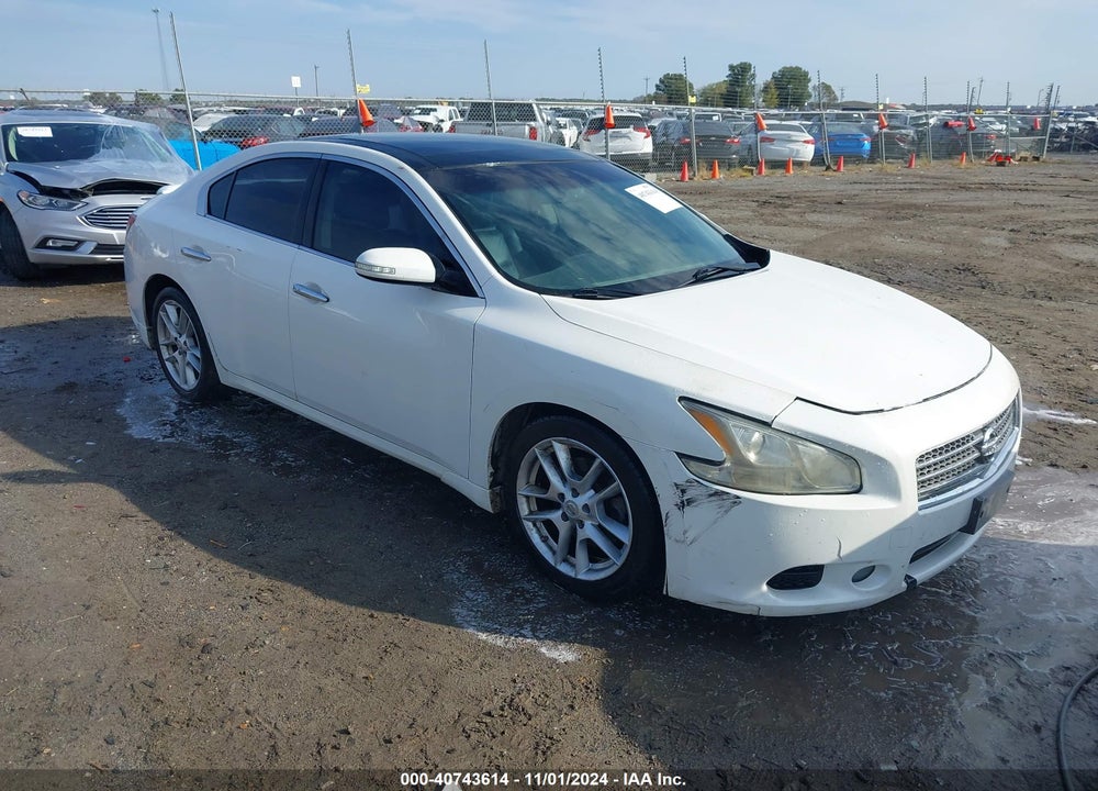 2009 NISSAN MAXIMA 3.5 SV VIN: 1N4AA51E99C857475