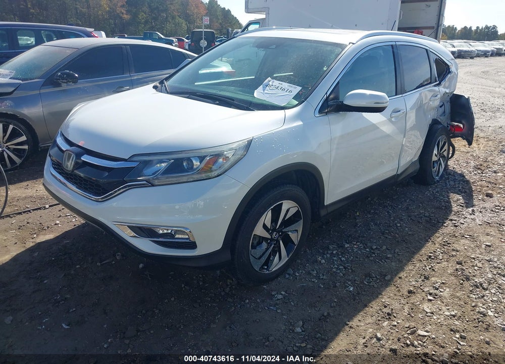 2016 HONDA CR-V TOURING VIN: 5J6RM4H94GL132493