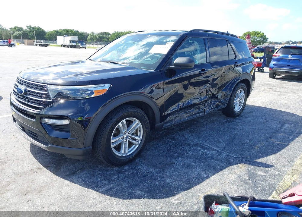 2020 FORD EXPLORER XLT VIN: 1FMSK7DHXLGC75068