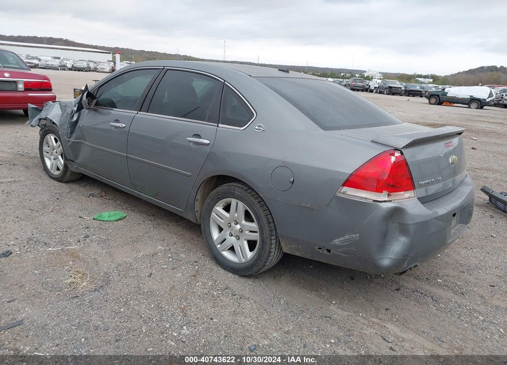 2007 CHEVROLET IMPALA LTZ VIN: 2G1WU58R479275166