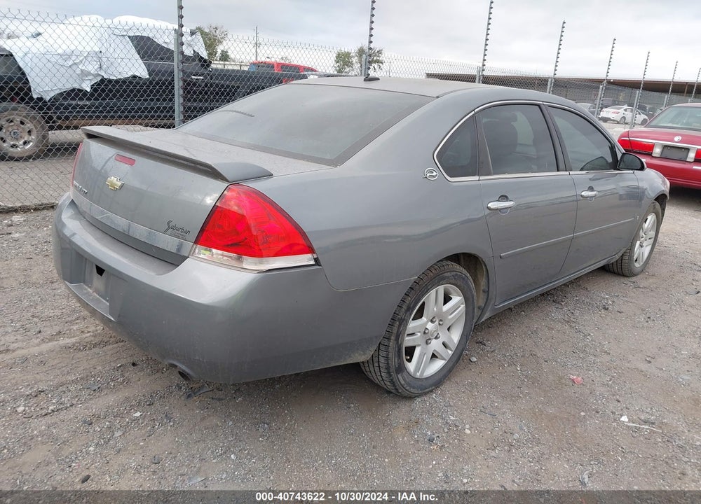 2007 CHEVROLET IMPALA LTZ VIN: 2G1WU58R479275166