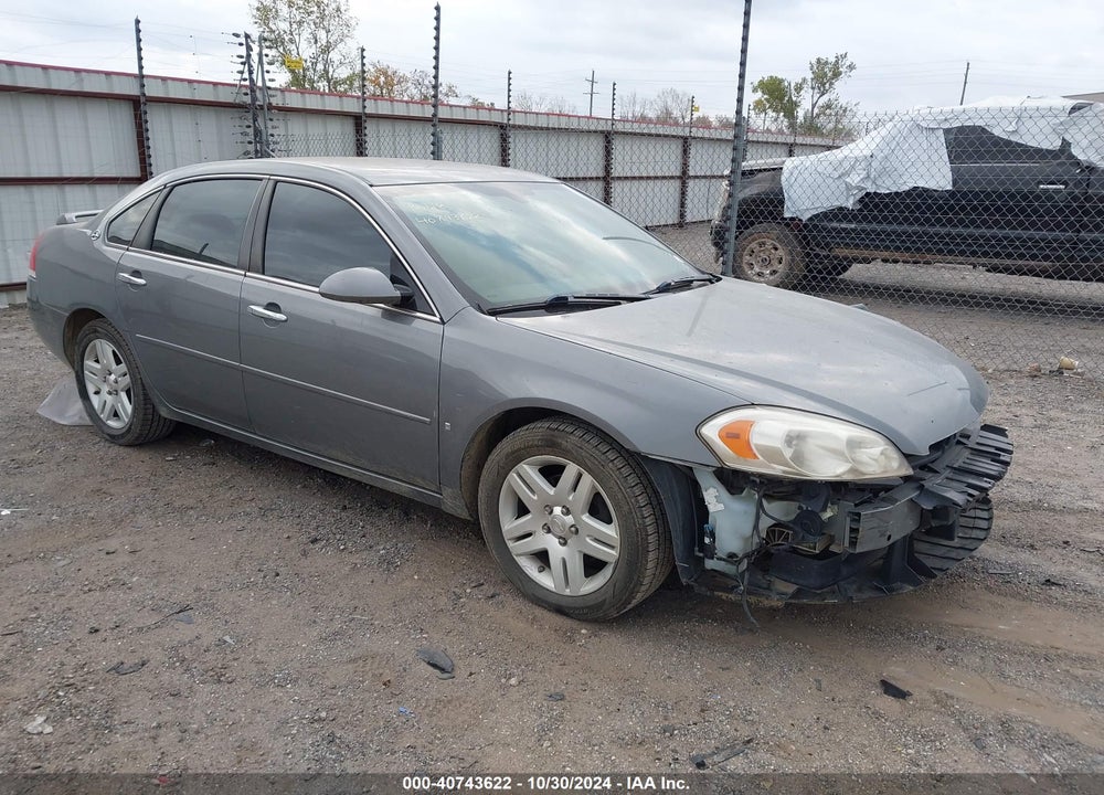 2007 CHEVROLET IMPALA LTZ VIN: 2G1WU58R479275166