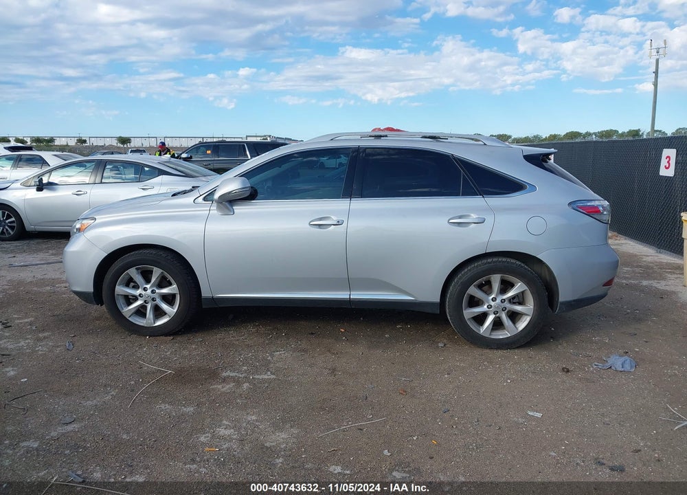 2011 LEXUS RX 350 VIN: 2T2ZK1BA5BC051804