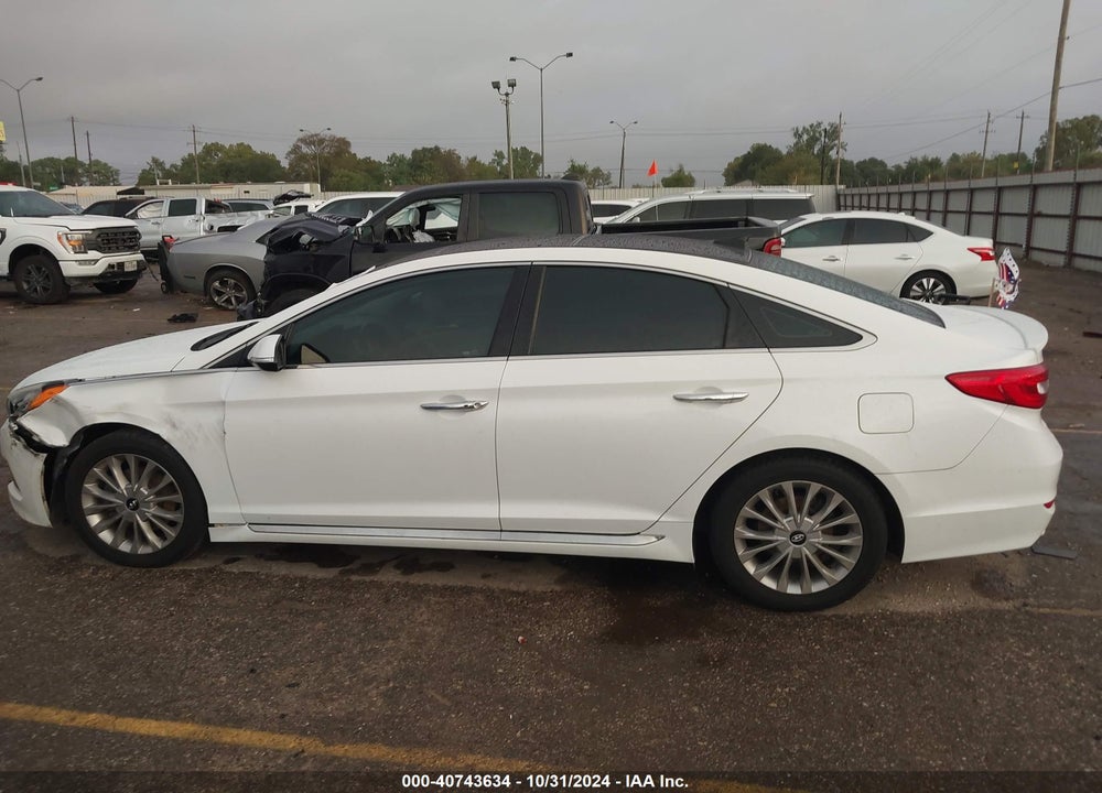 2015 HYUNDAI SONATA LIMITED VIN: 5NPE34AF6FH028565