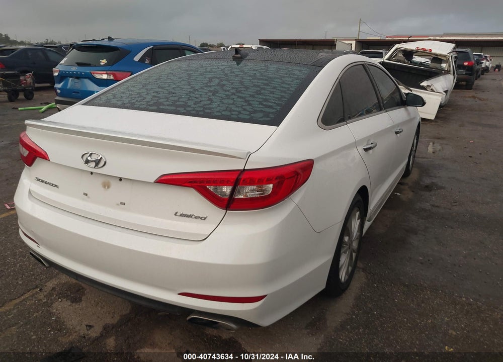 2015 HYUNDAI SONATA LIMITED VIN: 5NPE34AF6FH028565