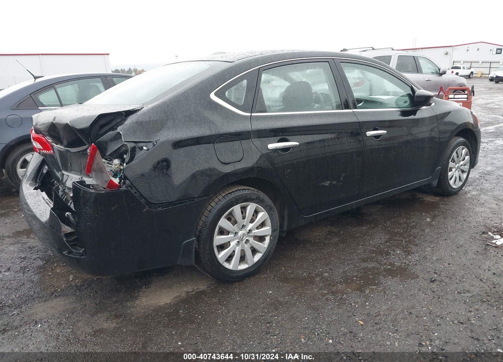 2015 NISSAN SENTRA S VIN: 3N1AB7AP9FY328182