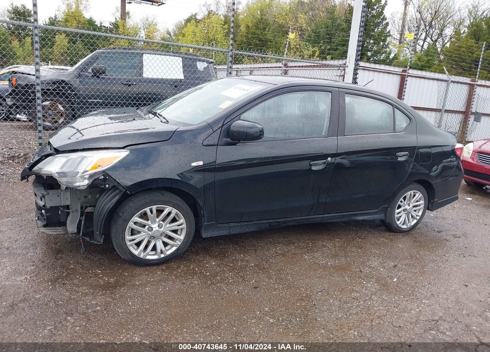 2021 MITSUBISHI MIRAGE G4 CARBONITE EDITION/ES/LE VIN: ML32FUFJ9MHF04610