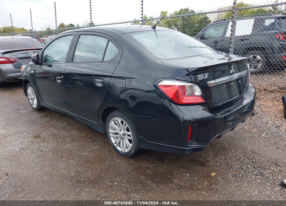 2021 MITSUBISHI MIRAGE G4 CARBONITE EDITION/ES/LE VIN: ML32FUFJ9MHF04610