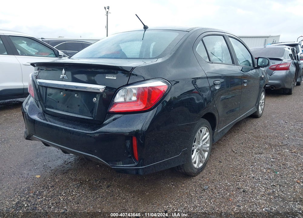 2021 MITSUBISHI MIRAGE G4 CARBONITE EDITION/ES/LE VIN: ML32FUFJ9MHF04610
