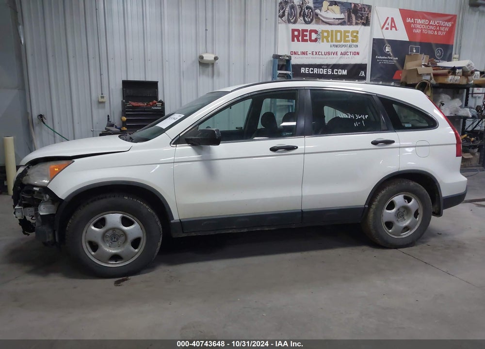 2009 HONDA CR-V LX VIN: 5J6RE48399L011633