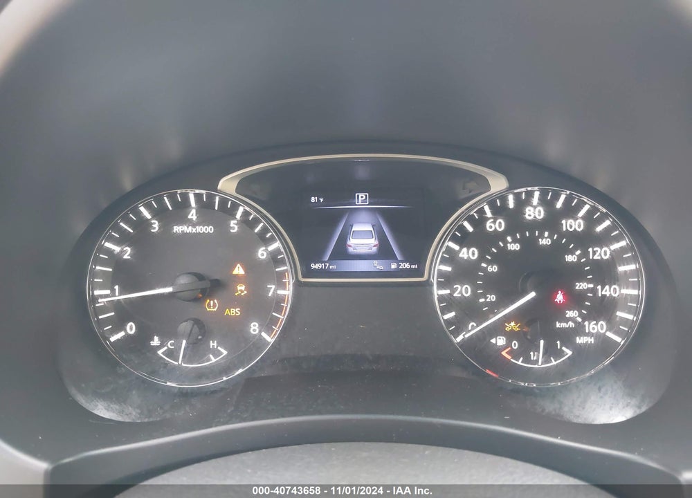 2017 NISSAN ALTIMA 2.5 SV VIN: 1N4AL3AP4HC487857