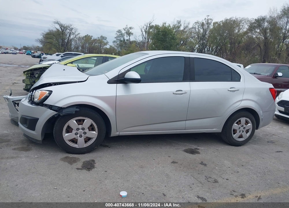 2013 CHEVROLET SONIC LS AUTO VIN: 1G1JA5SH3D4156722