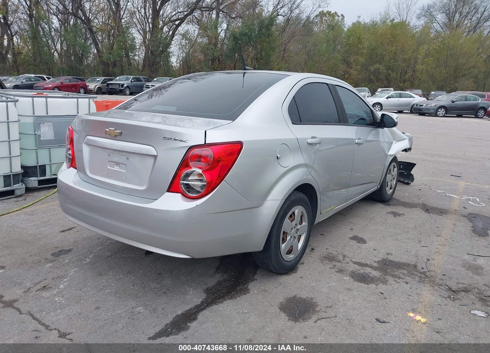 2013 CHEVROLET SONIC LS AUTO VIN: 1G1JA5SH3D4156722