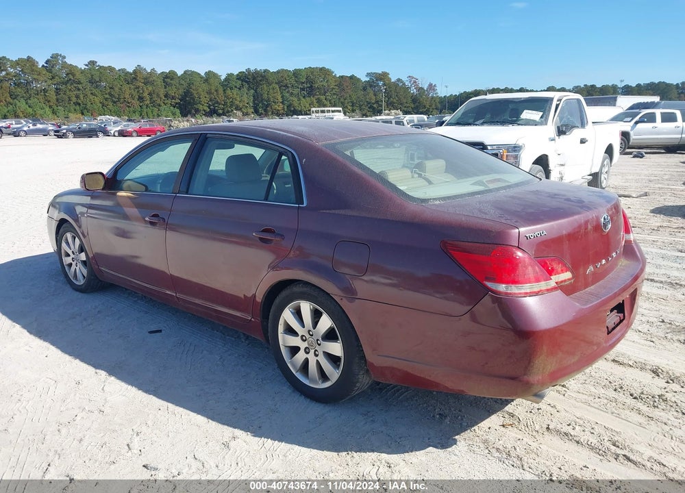 2005 TOYOTA AVALON XLS VIN: 4T1BK36B05U052804