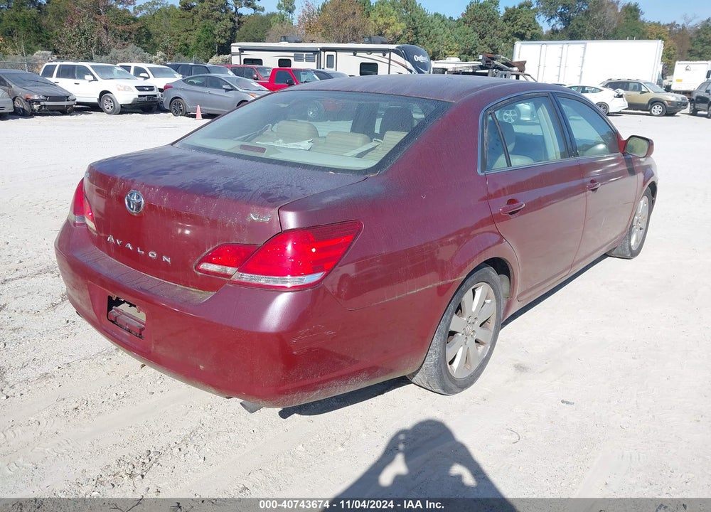 2005 TOYOTA AVALON XLS VIN: 4T1BK36B05U052804