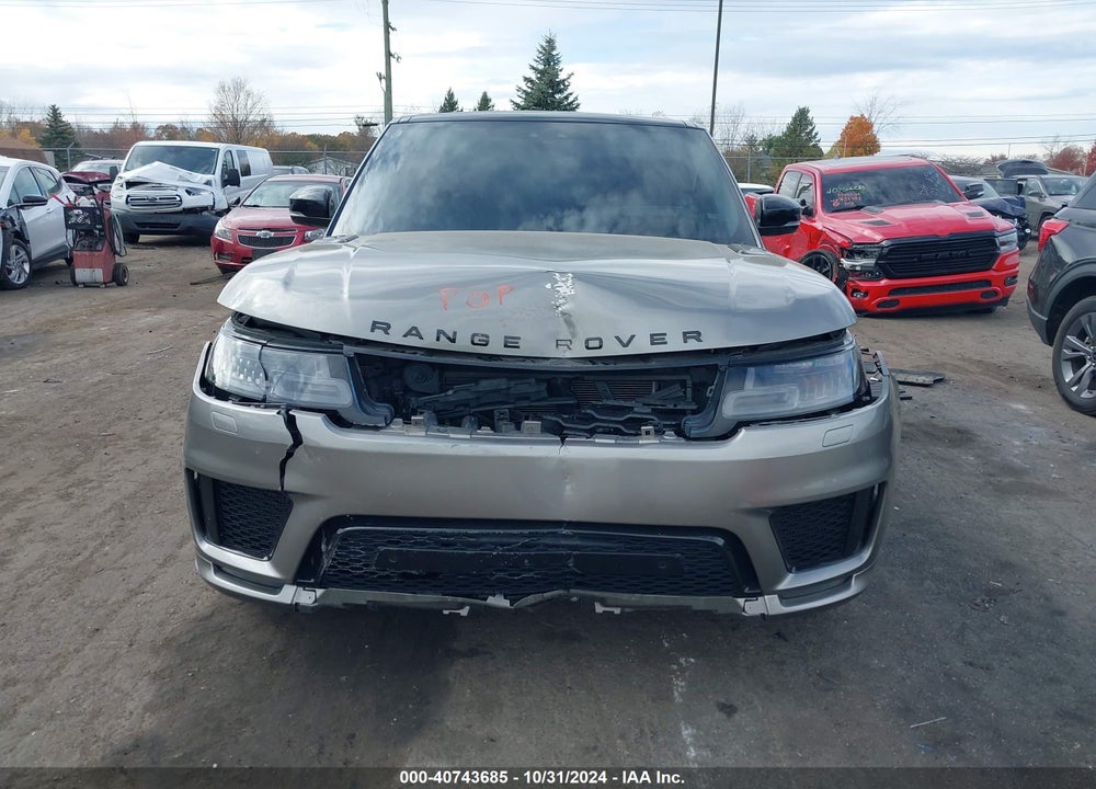 2019 LAND ROVER RANGE ROVER SPORT HSE DYNAMIC VIN: SALWV2SV7KA840878
