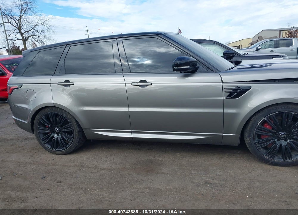 2019 LAND ROVER RANGE ROVER SPORT HSE DYNAMIC VIN: SALWV2SV7KA840878