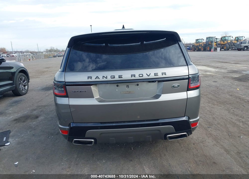 2019 LAND ROVER RANGE ROVER SPORT HSE DYNAMIC VIN: SALWV2SV7KA840878