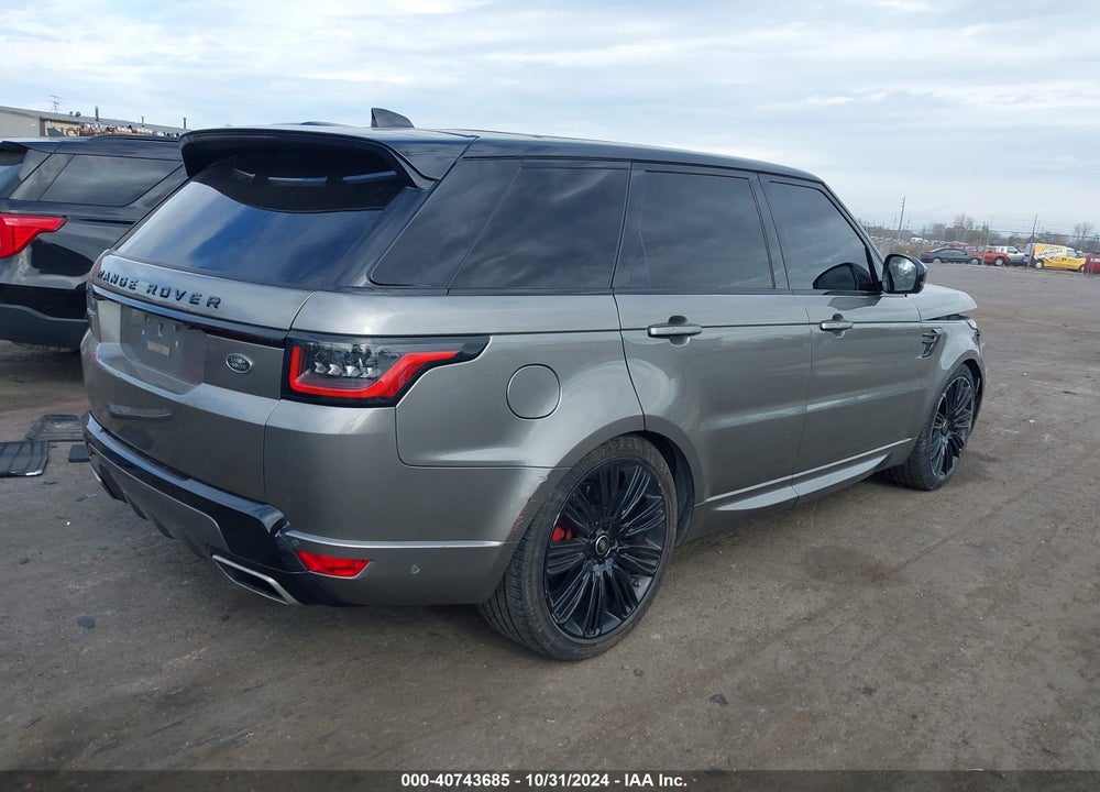 2019 LAND ROVER RANGE ROVER SPORT HSE DYNAMIC VIN: SALWV2SV7KA840878