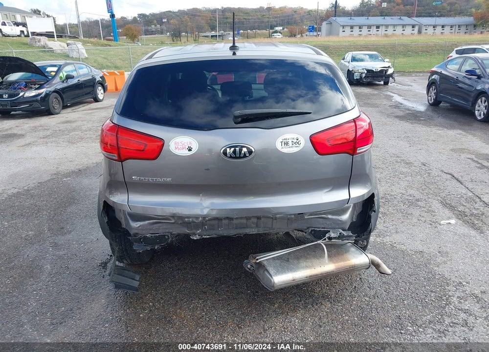 2016 KIA SPORTAGE LX VIN: KNDPB3AC1G7815814