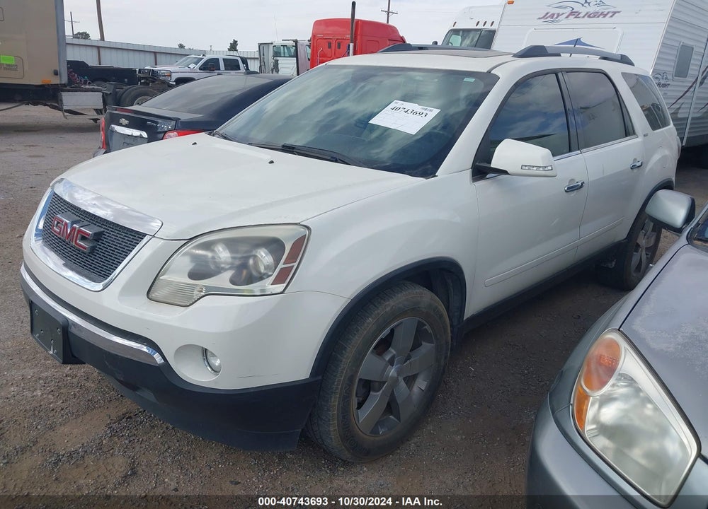 2012 GMC ACADIA SLT1 VIN: 1GKKRREDXCJ418650