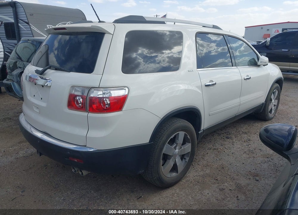 2012 GMC ACADIA SLT1 VIN: 1GKKRREDXCJ418650