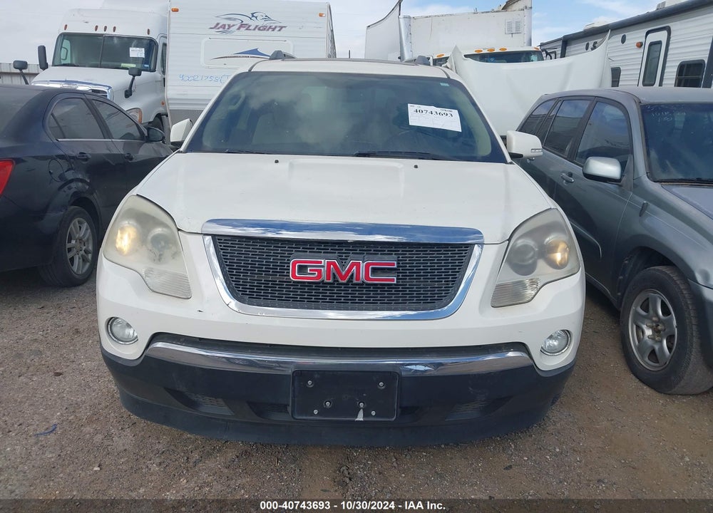 2012 GMC ACADIA SLT1 VIN: 1GKKRREDXCJ418650