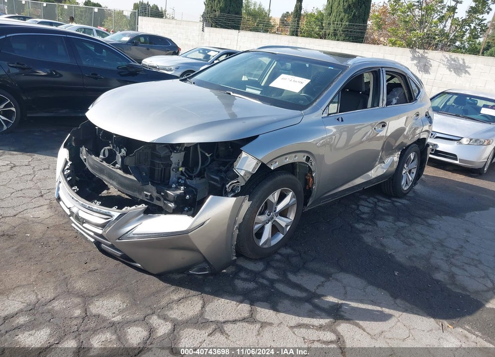 2017 LEXUS NX 200T VIN: JTJYARBZ3H2080309