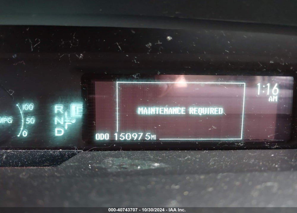 2015 TOYOTA PRIUS TWO VIN: JTDKN3DU8F0473226