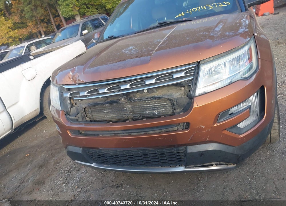 2017 FORD EXPLORER LIMITED VIN: 1FM5K7FH7HGC10163