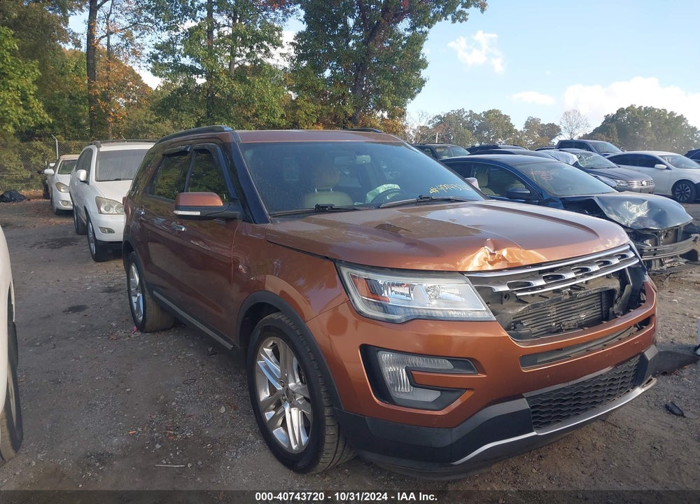 2017 FORD EXPLORER LIMITED VIN: 1FM5K7FH7HGC10163