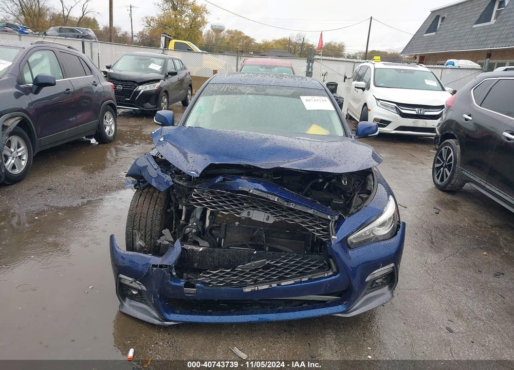 2018 INFINITI Q50 3.0T SPORT VIN: JN1EV7AP6JM351987