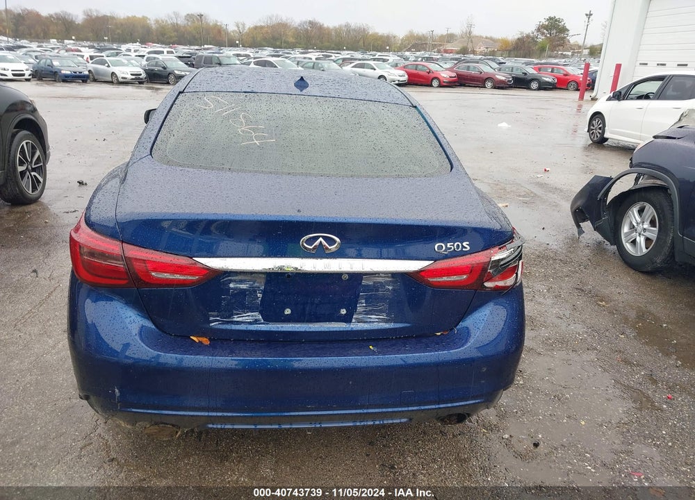 2018 INFINITI Q50 3.0T SPORT VIN: JN1EV7AP6JM351987