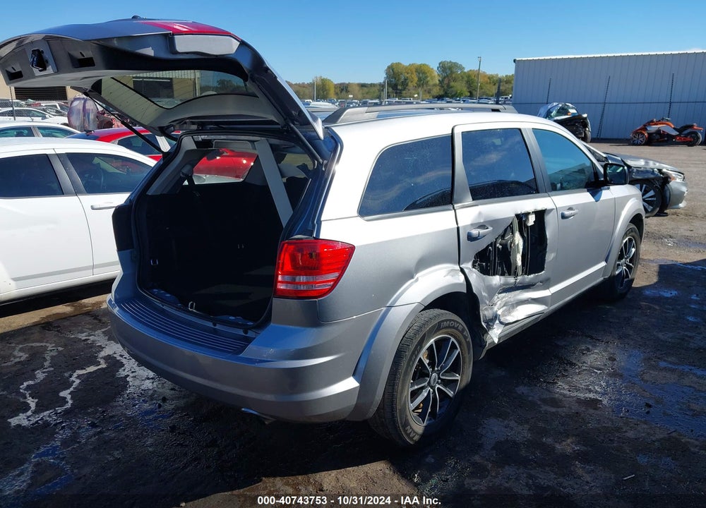 2018 DODGE JOURNEY SE VIN: 3C4PDCAB7JT507258