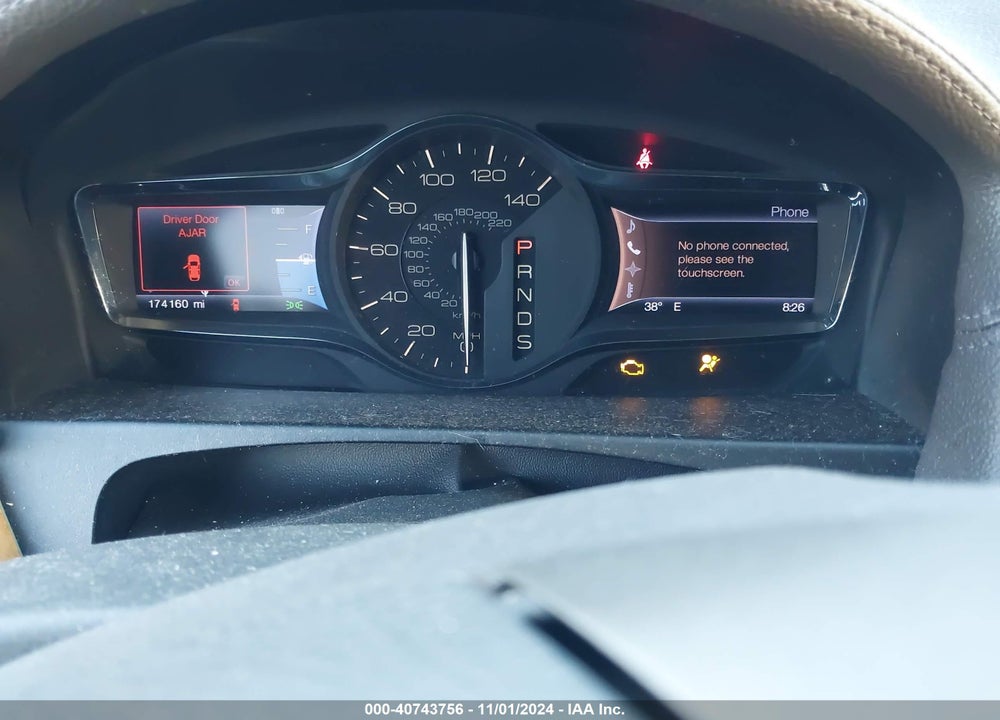 2013 LINCOLN MKX VIN: 2LMDJ6JK3DBL19656