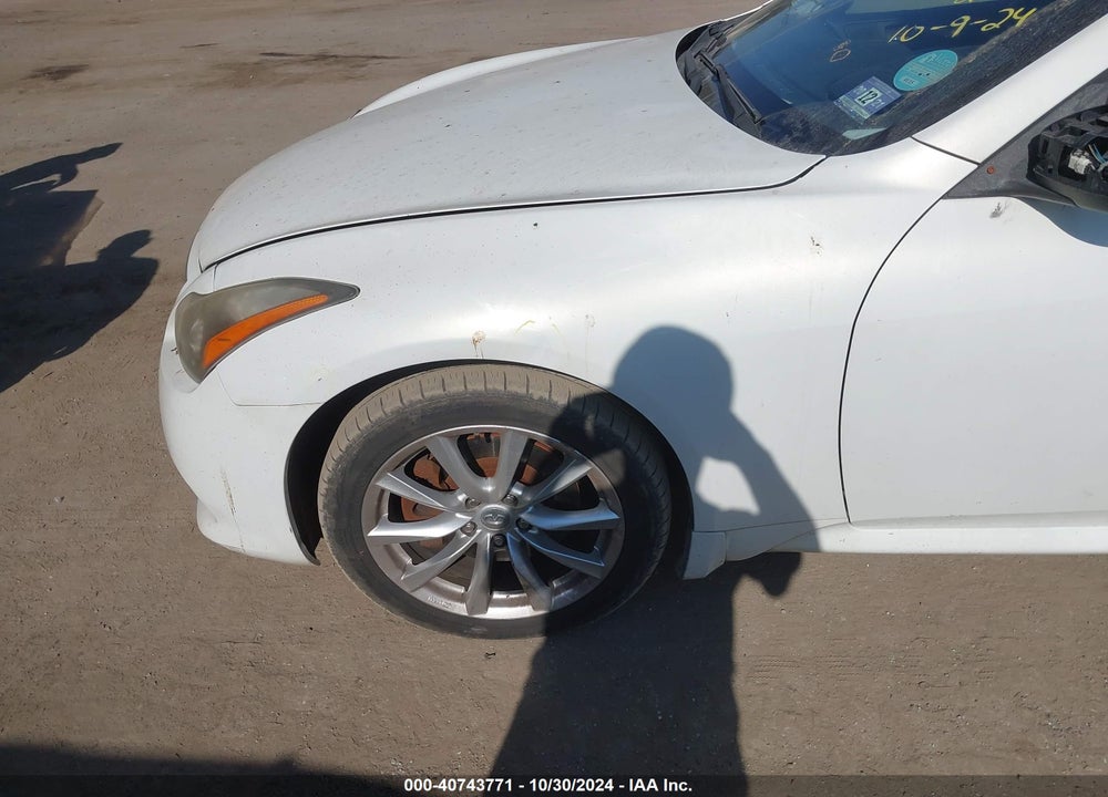 2012 INFINITI G37X VIN: JN1CV6EL8CM472144