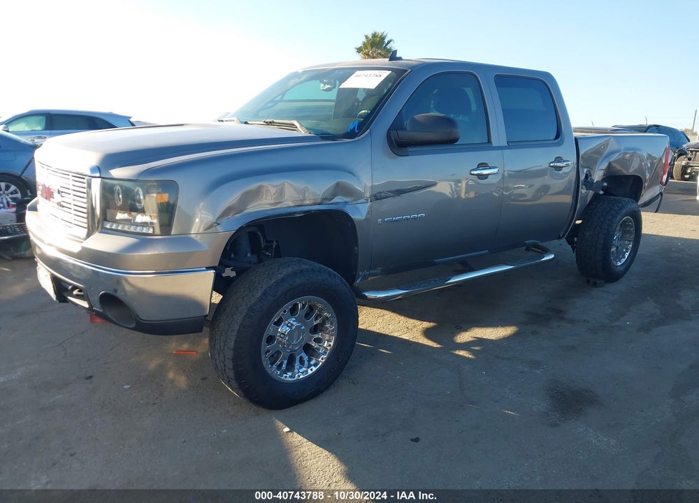 2008 GMC SIERRA 1500 SLE1 VIN: 3GTEC13J38G284769