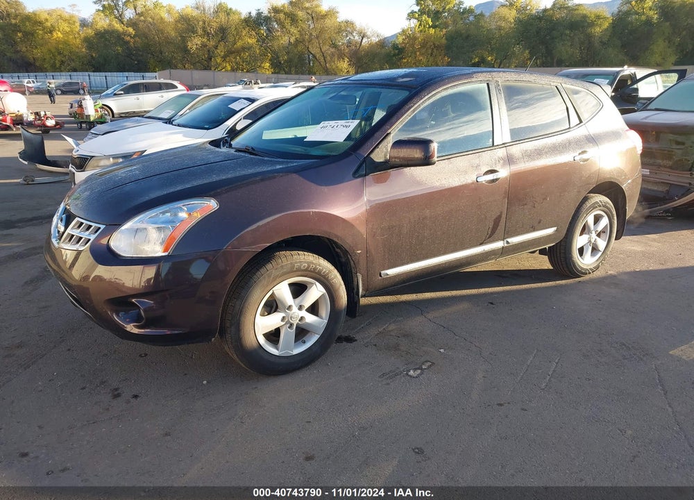 2013 NISSAN ROGUE S VIN: JN8AS5MV3DW659909